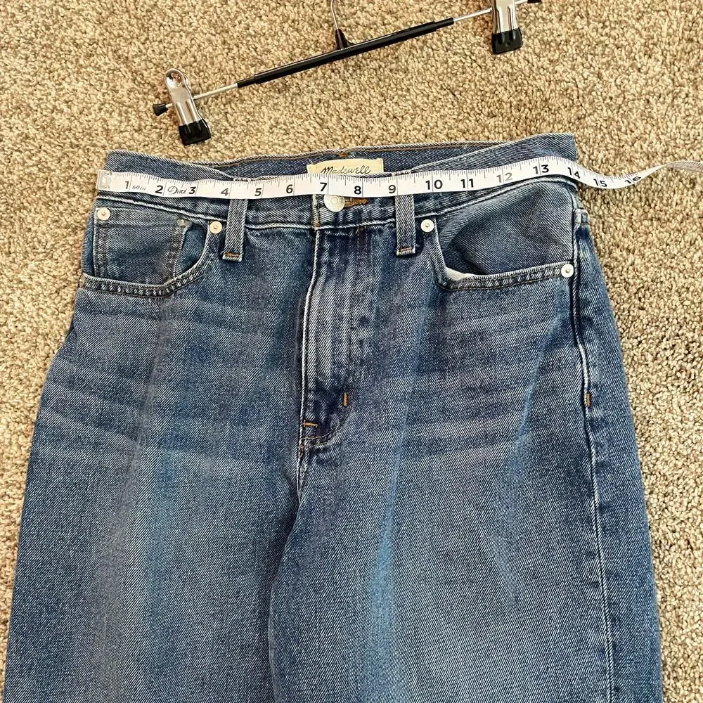 Madewell Baggy Straight High Rise Jeans Size 26